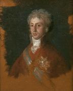 Francisco de Goya Luis de Etruria yerno de Carlos IV, boceto preparatorio para La familia de Carlos IV oil painting on canvas